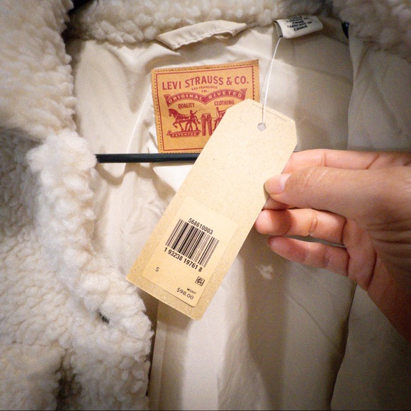 NWT Levis Sherpa Jacket - Picture 5 of 8